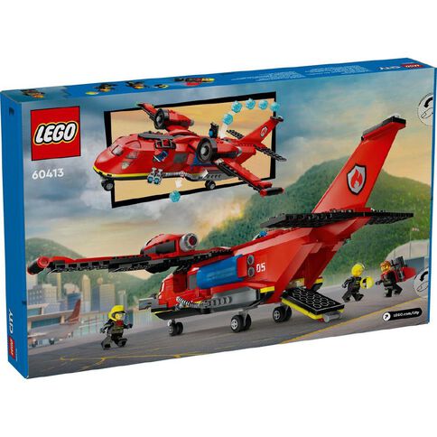 LEGO CITY Fire Rescue Plane 60413
