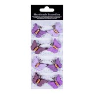 Handmade Flowers Pretty Wings Grape Surprise 8pc Little Birdie