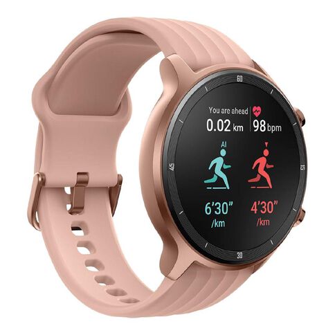 Ryze Flex Smart Watch Pink + White