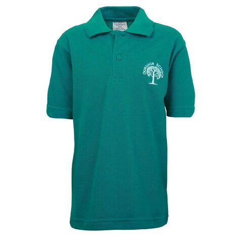 Schooltex Ouruhia Model Short Sleeve Polo with Embroidery
