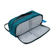 WS Ws Pencil Case With 3 Zips Teal