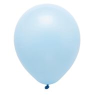 Party Inc Balloons Solid Colour Blue 25cm 25 Pack