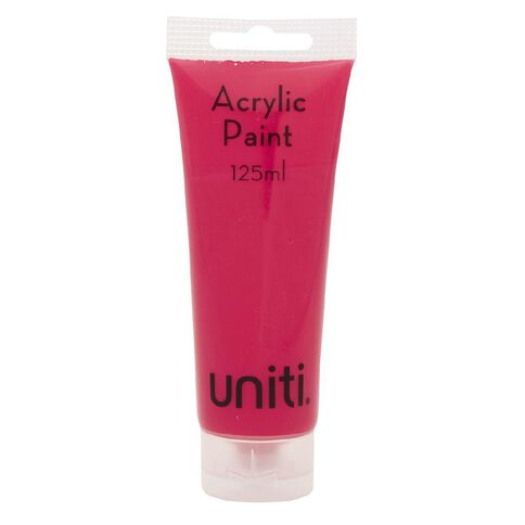 Uniti Acrylic Paint Tube Set Magenta 125ml