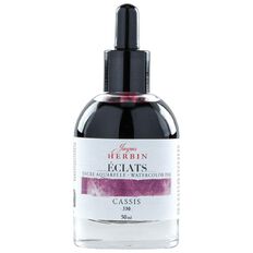 Jacques Herbin Eclats Watercolour Ink 330 Blackcurrant 50ml