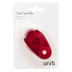 Uniti Glue Roller Red Mid 1 Pack