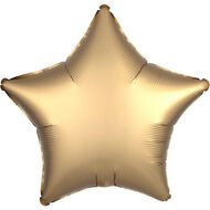 Anagram 45cm Satin Star Sateen Gold