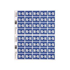 Filecorp Coloured Labels N Blue Mid