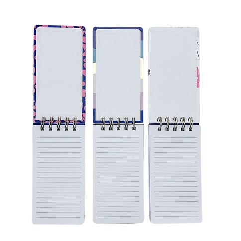 Uniti Spiral Notebook 3 Assorted Purple Mid