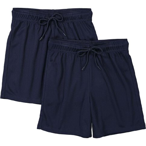 Young Original Boys' Eyelet Mesh Shorts - 2 Pack