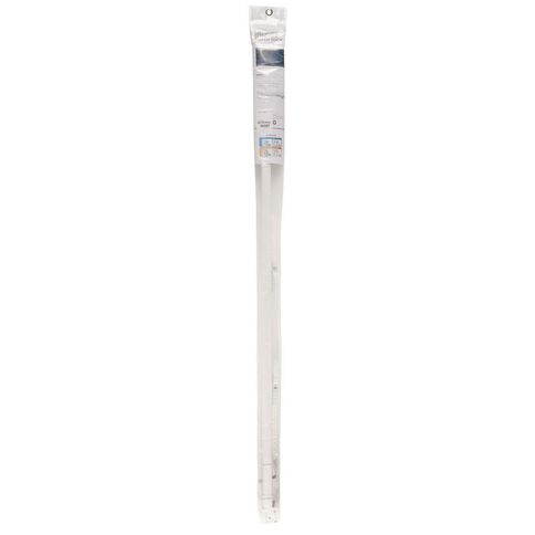 Living & Co Extendable Cord Drawn Curtain Track White