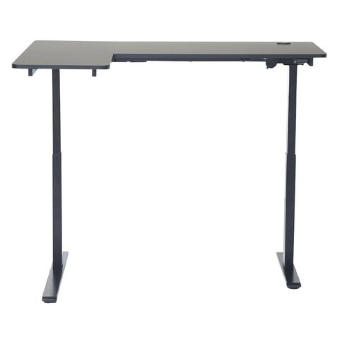 Workspace Corner Adjustable Desk Electric Black