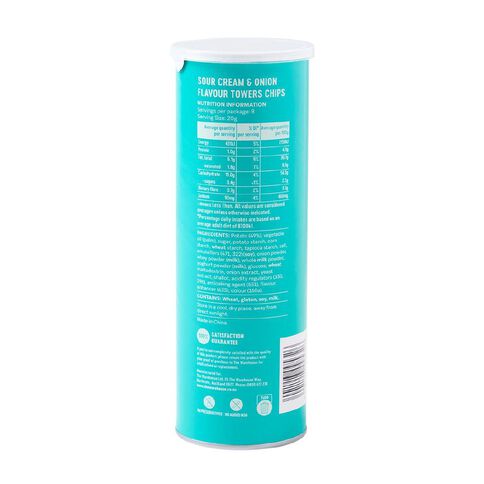 Market Kitchen Towers Sour Cream Onion 160g