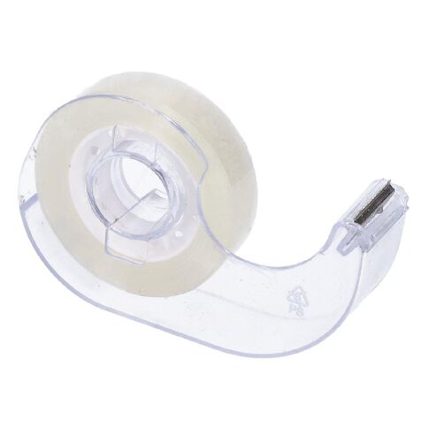 WS Office Clear Tape Dispenser 12mm x 33m