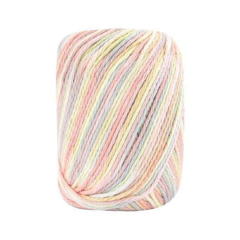 Birch Cotton Print 4Ply Worsted 100% Cotton 65G Summer Melon