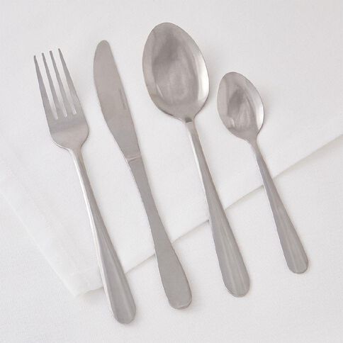 Living & Co Everyday Cutlery Set Stainless Steel 16 Piece