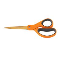 Fiskars Scissors Titanium Handle 8 Orange Mid