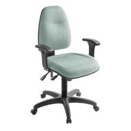 Eden Spectrum Deluxe 3 Highback Ergonomic Chair with Arms Sky