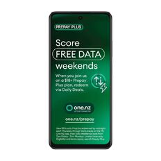OPPO A40 4G with One NZ Prepay Sim Black