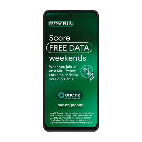 OPPO A40 4G with One NZ Prepay Sim Black