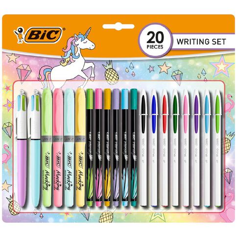 Bic Unicorn Writing Set