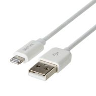 Tech.Inc 2.4A Wall Charger with Lightning Cable 1M White