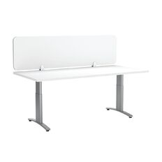 Boyd Visuals Desk Screen White 1500mm