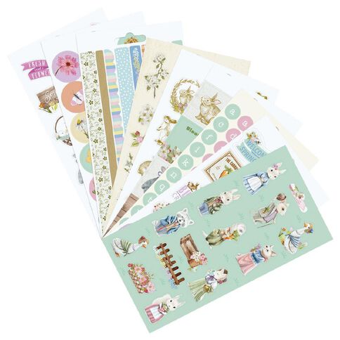 Uniti Bunny Mini Sticker Book 18 Sheets