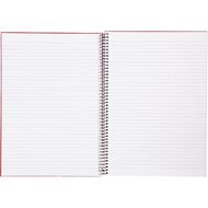 WS Notebook Wiro 200 Pages Hard Back Red Red Mid A4