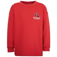 Schooltex Avonhead Crew Sweat With Embroidery