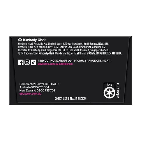 U By Kotex Applicator Super Tampons 16s