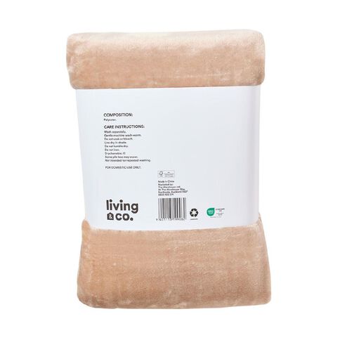 Living & Co 400gsm Mink Feel Blanket