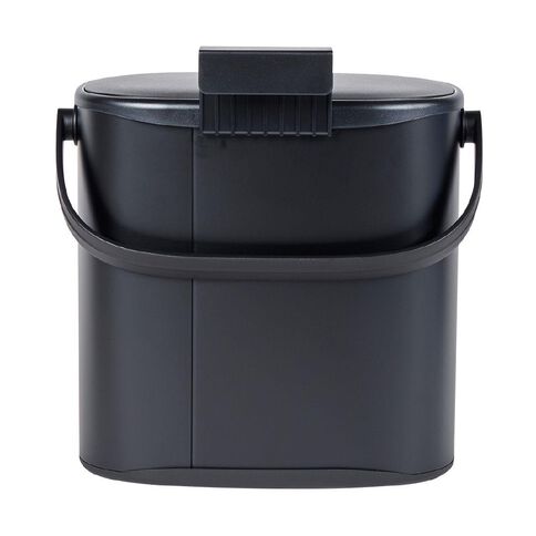 Living & Co Tabletop Compost Bin Black