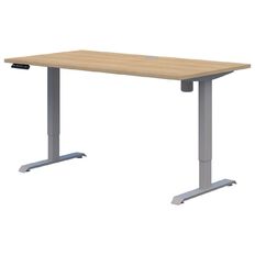 Rapid Electric Desk 1800 x 800 Silver