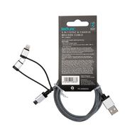 Tech.Inc Micro USB/Lightning/USB-C Cable 1m