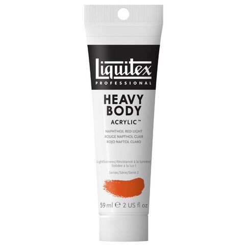 Liquitex Heavy Body Acrylic 59ml Napthol Light Red