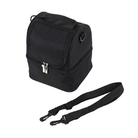 Living & Co Double Decker Lunch Bag Basic Black