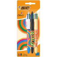 Bic 4 Colour Pen Decor Tie Dye