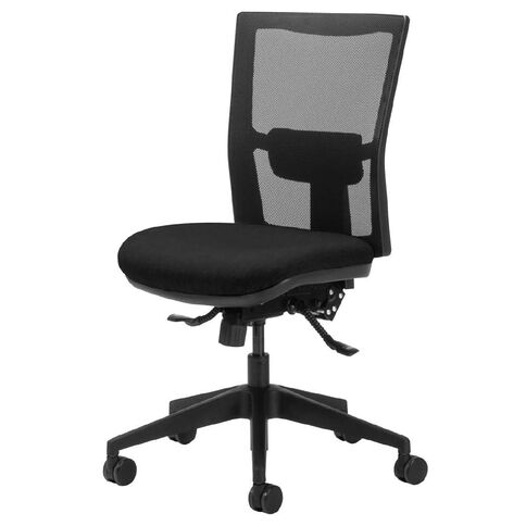 Chair Solutions Team Air Mesh Task Chair 3 Lever Black Fabric