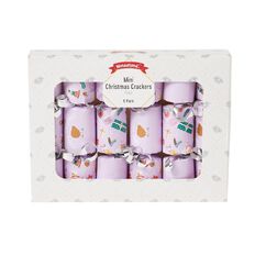 Wonderland Mini Christmas Crackers 6 Pack