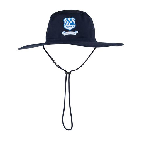 Schooltex Mt Albert School Aussie Hat with Transfer