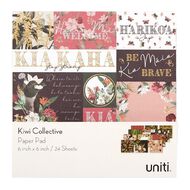 Uniti Kiwi Collective Designer Paper 6in x 6in 24 Sheets