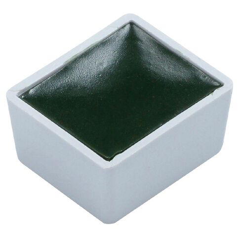 BLOCKX Watercolour Half Pan S1 161 Earth Green Green