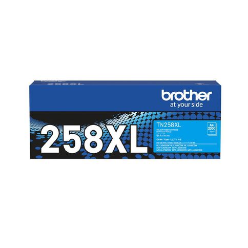 Brother TN258XLC Toner Cyan 2300 Pages
