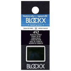 BLOCKX Watercolour Half Pan S4 452 Cobalt Blue