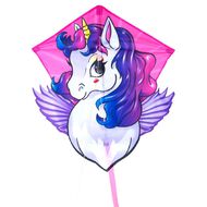 EOLO Pop Up Nylon Diamond Kite Unicorn
