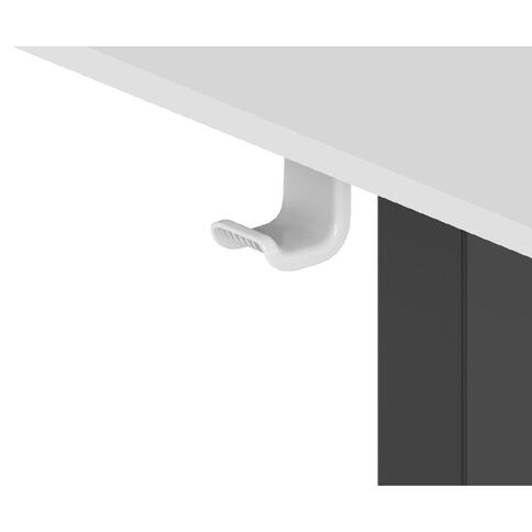 Living & Co Height Adjustable Desk 1200W White