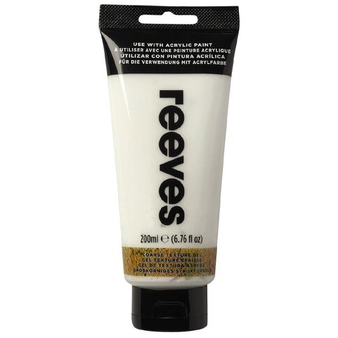 Reeves Coarse Texture Gel 200ml