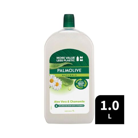Palmolive Naturals Hand Wash Aloe Vera with Chamomile Refill 1L