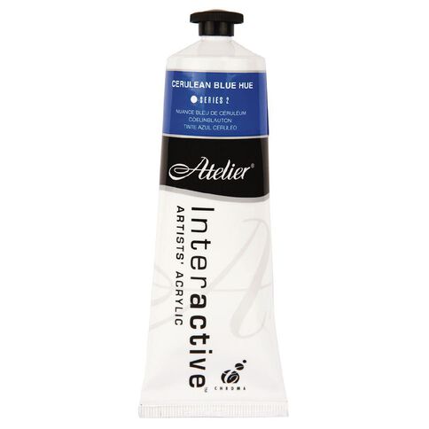 Atelier S2 Acrylic Paint Cerulean Blue Hue 80ml