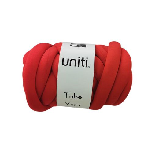 Uniti Tube Yarn Red 250g
